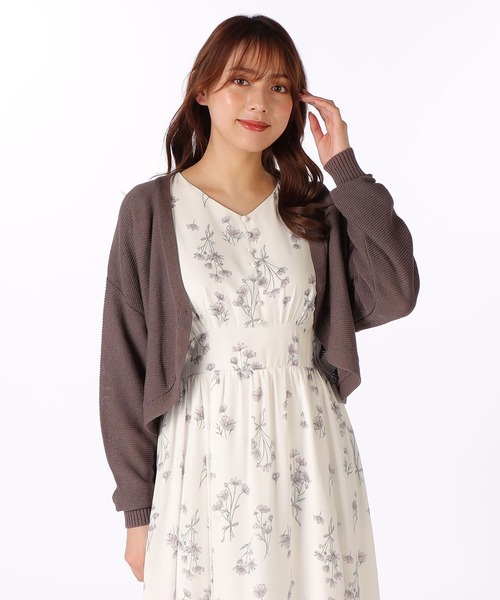 「LAISSE PASSE」 ニットカーディガン MEDIUM アイボリー レディース_画像9