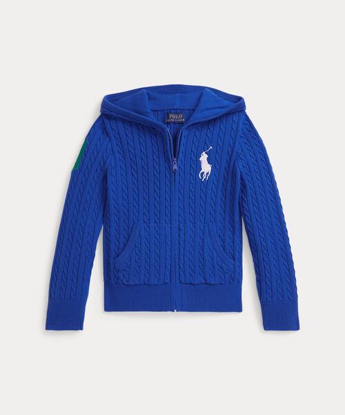 Polo Ralph Lauren Childrenswear パーカー Big Pony ミニケーブル