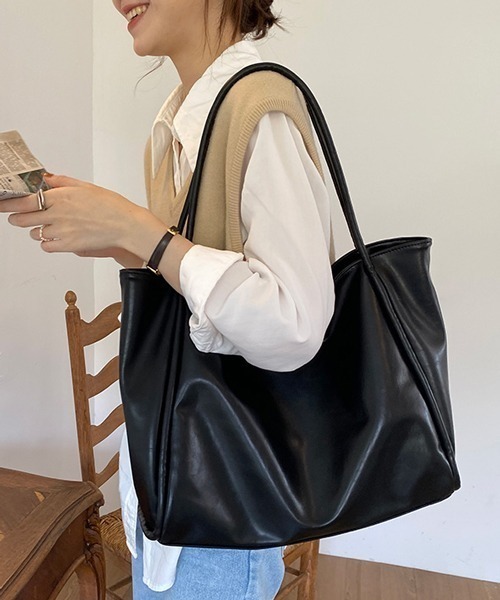 「NANEA」 トートバッグ フリー ブラウン レディース_画像5