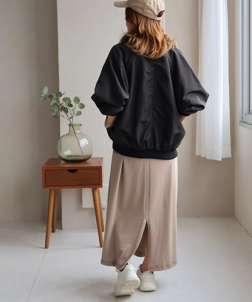 「Social GIRL」 ブルゾン M ブラック レディース_画像7