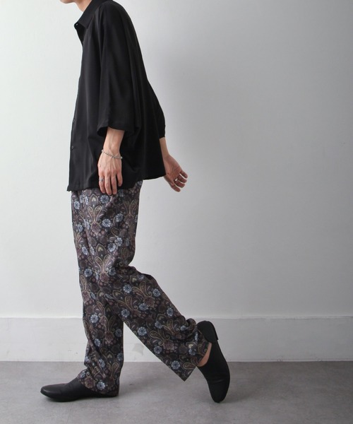 「Nilway」 長袖シャツ LARGE ライトグレー メンズ_画像7