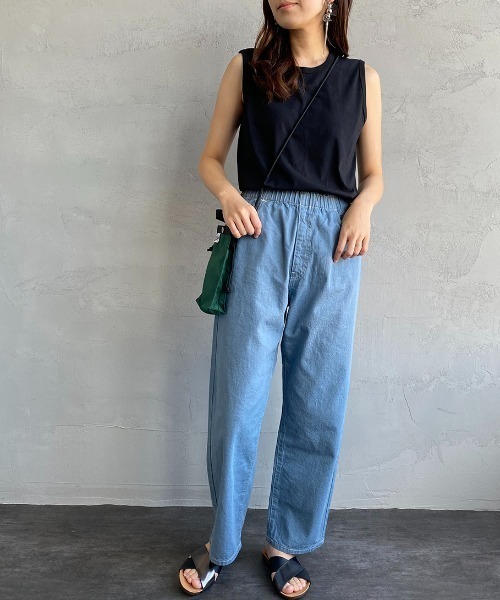 Danton（ダントン） デニムパンツ 38 チャコール レディース