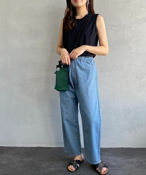 Danton（ダントン） デニムパンツ 38 チャコール レディース