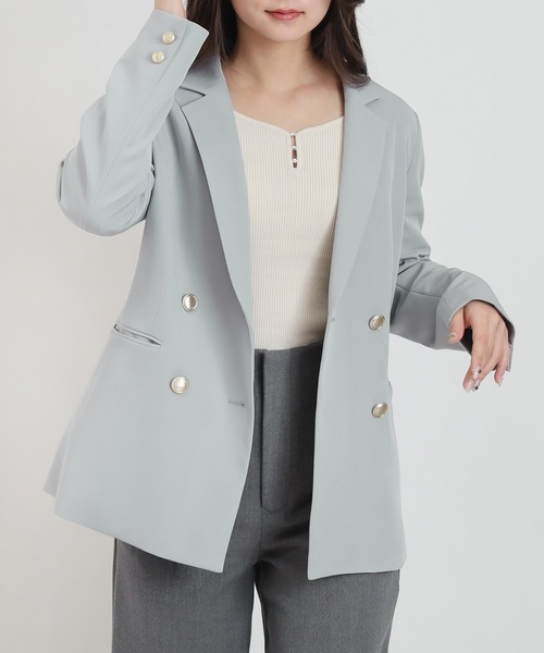 TAGLIATORE グレー ダブルブレスト テーラードジャケット 楽天市場】【5/5 0:00〜☆店内全品☆PT5倍&15%OFFクーポン配布中