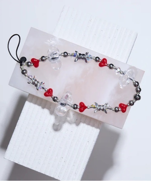 チャーム String ting/ストリング ティング/Rebel Jelly Cloud Wristlet Strap レディース