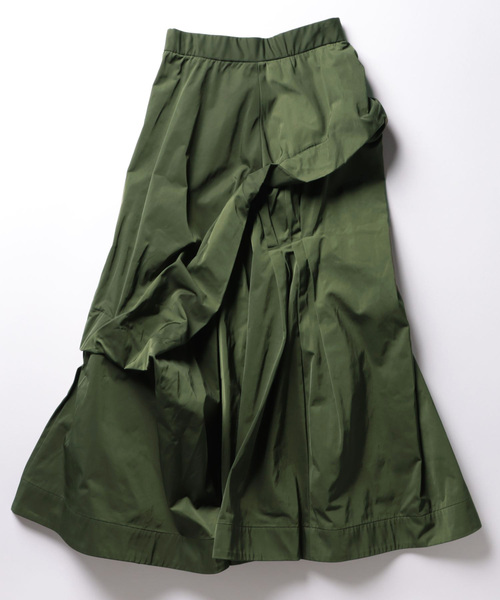 UN3D.（アンスリード） スカート 36 カーキ レディース : ZOZOTOWN
