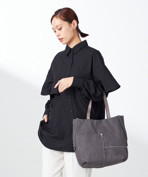 「Y'SACCS」 トートバッグ FREE ネイビー レディース_画像6