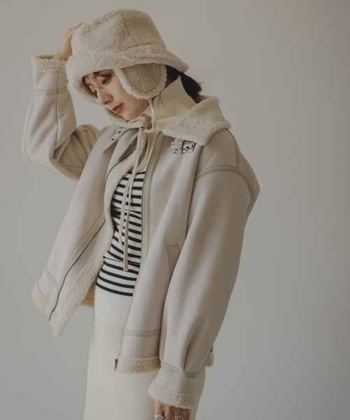 「rectangle」 ハット FREE ブラック レディース_画像7