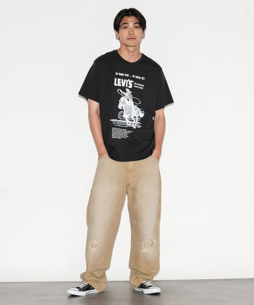 Levi's（リーバイス） デニムパンツ 32inch ブラック メンズ