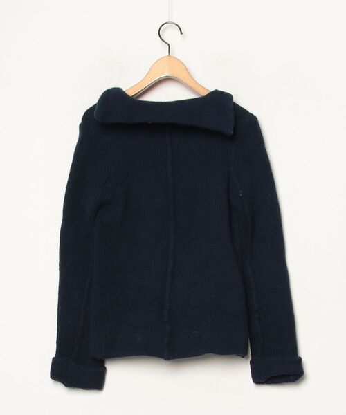 「blanc basque」 カーディガン 38 ネイビー レディース_画像2