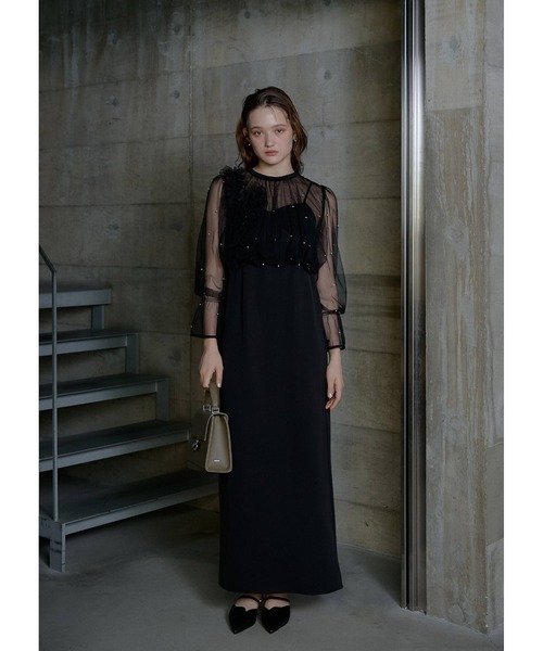 LE'RURE ドレス Pearl blouse set dress : ZOZOTOWN Yahoo!店 - 通販