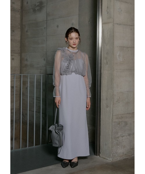 LE'RURE ドレス Pearl blouse set dress : ZOZOTOWN Yahoo!店 - 通販