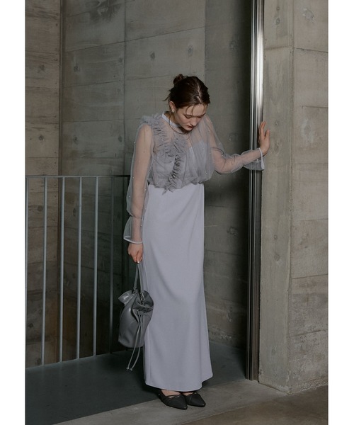 LE'RURE ドレス Pearl blouse set dress : ZOZOTOWN Yahoo!店 - 通販