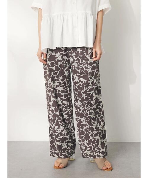 「CRAFT STANDARD BOUTIQUE」 イージーパンツ M ブラウン レディース_画像2