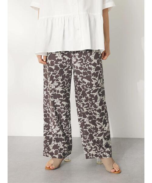 「CRAFT STANDARD BOUTIQUE」 イージーパンツ M ブラウン レディース_画像4