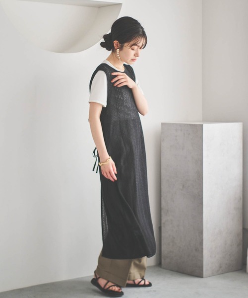 「mil」 カーディガン X-SMALL キャメル レディース_画像7