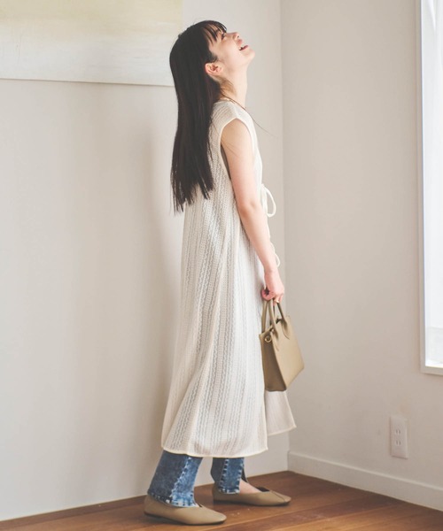 「mil」 カーディガン X-SMALL キャメル レディース_画像9