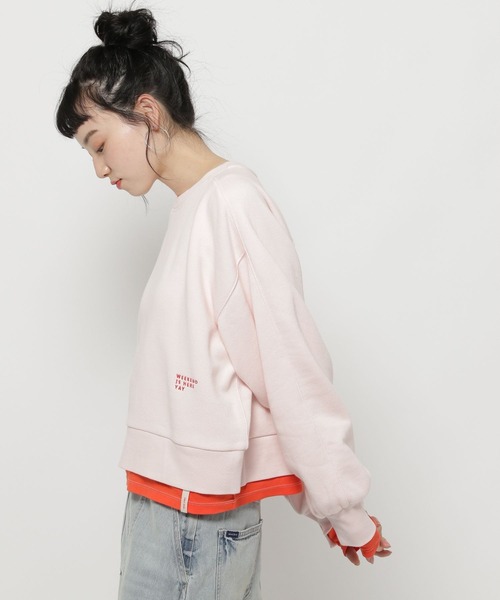 本日限定❤️お値下げ❤️ニコアンド❤️新品❤️レイヤーライクスウェットプルオーバーL niko and…（ニコアンド） トレーナー スウェット レイヤーライク