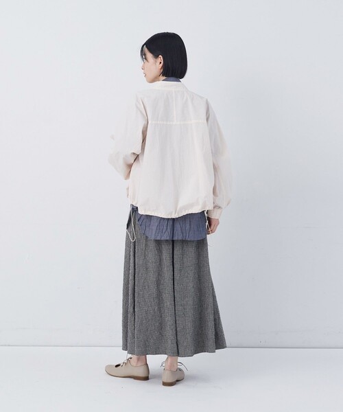2024AW美品♪コンジェペイエ アデュートリステス ハイネック中綿ブルゾン conges payes ADIEU TRISTESSE（コンジェペイエアデュートリステス