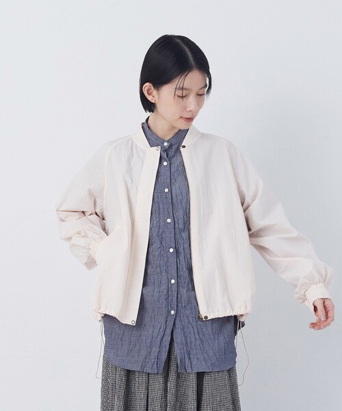 theredthread クラスプバルーンブルゾン アウター トップス 長袖 conges payes ADIEU TRISTESSE（コンジェペイエアデュートリステス