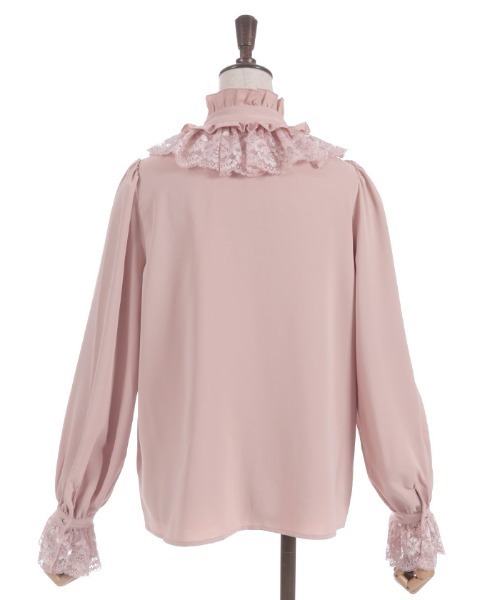 axes femme（アクシーズ ファム） ブラウス シャツ レースフリル