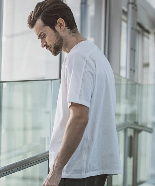 「+phenix」 半袖Tシャツ S ブラック メンズ_画像3