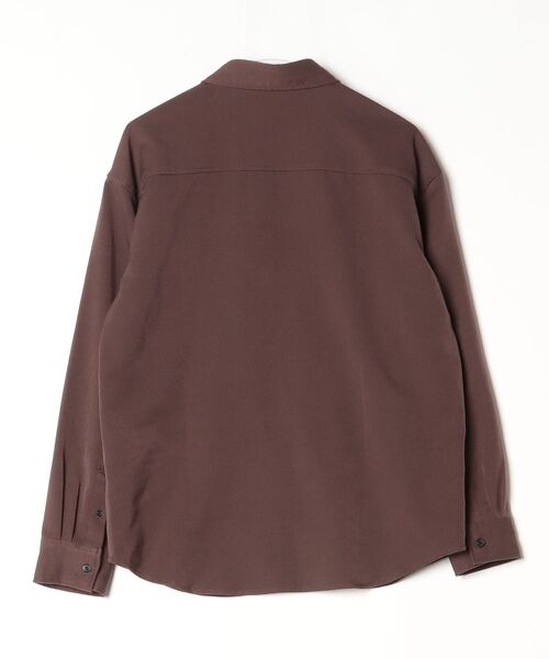 「MONO-MART」 長袖シャツ M ブラウン メンズ_画像2