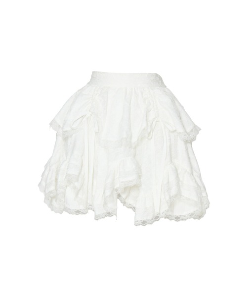 スカート skirt Fiorforte Fiorforte スカート ruffle race skirt : ZOZOTOWN Yahoo!店 - 通販