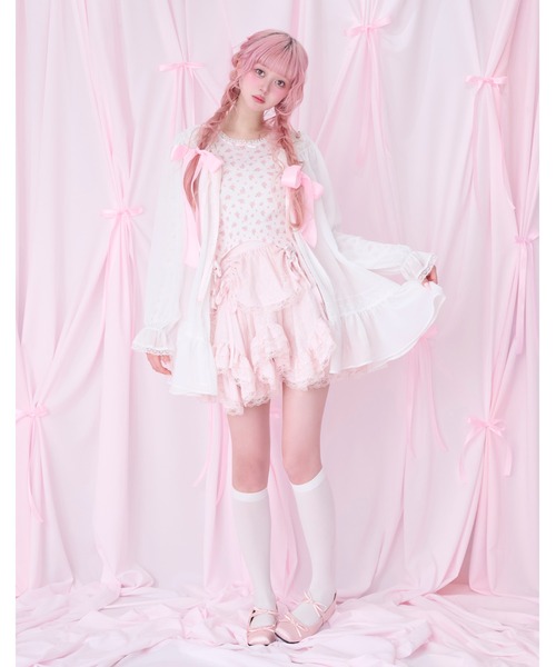 Fiorforte スカート ruffle race skirt : ZOZOTOWN Yahoo!店 - 通販