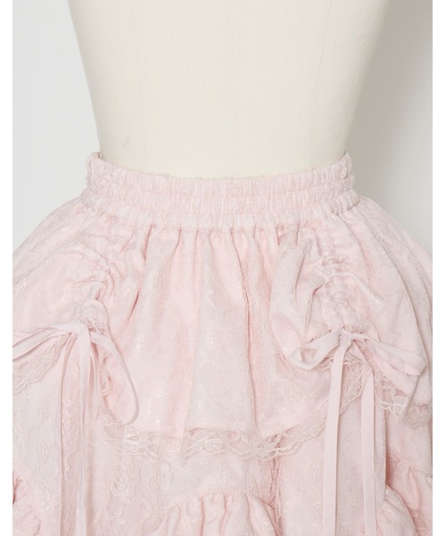 Fiorforte スカート ruffle race skirt : ZOZOTOWN Yahoo!店 - 通販