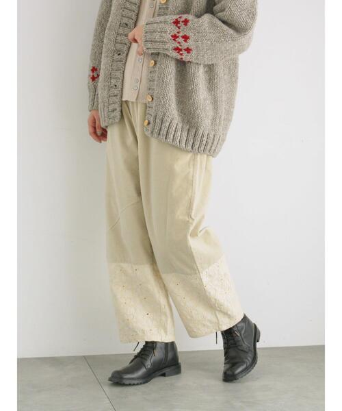 「TSUHARU by Samansa Mos2」 イージーパンツ F ベージュ レディース_画像2