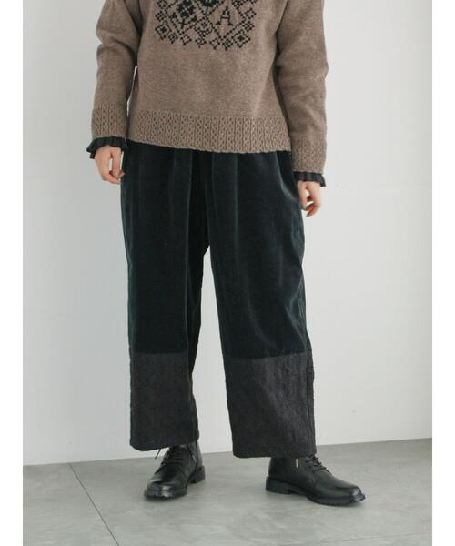 「TSUHARU by Samansa Mos2」 イージーパンツ F ベージュ レディース_画像5