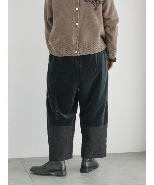 「TSUHARU by Samansa Mos2」 イージーパンツ F ベージュ レディース_画像9