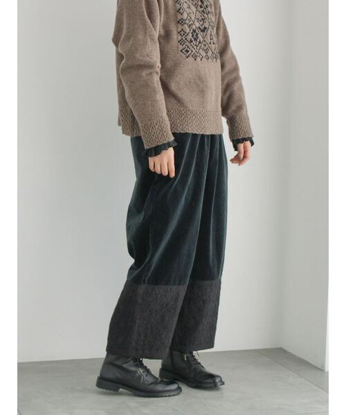 「TSUHARU by Samansa Mos2」 イージーパンツ F ベージュ レディース_画像10