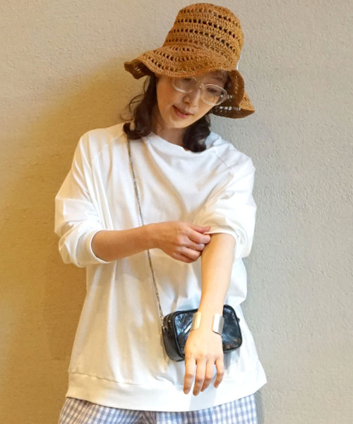 「JOURNAL STANDARD LUXE」 長袖カットソー FREE ホワイト レディース_画像2