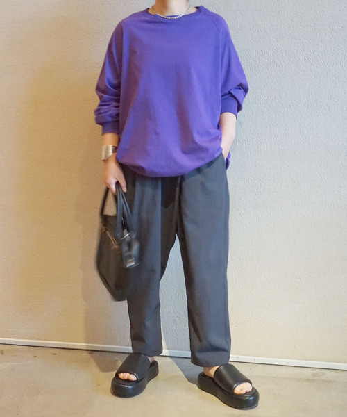 「JOURNAL STANDARD LUXE」 長袖カットソー FREE ホワイト レディース_画像3