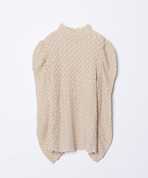 「LOULOU WILLOUGHBY」 長袖カットソー 2 ピンクベージュ レディース_画像6