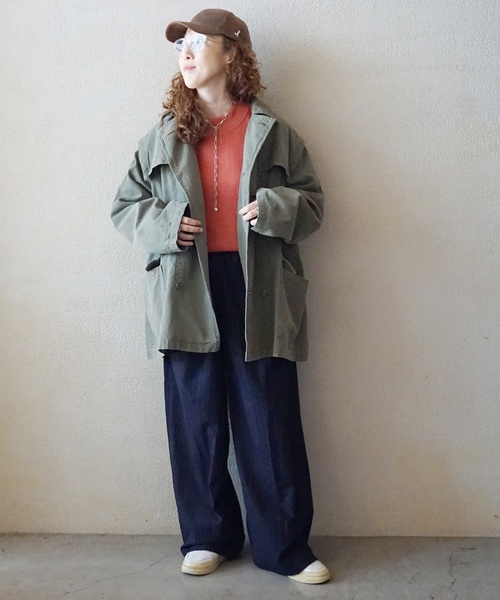 「JOURNAL STANDARD LUXE」 長袖ニット FREE オレンジ レディース_画像7