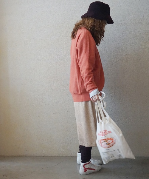 「JOURNAL STANDARD LUXE」 長袖ニット FREE オレンジ レディース_画像8