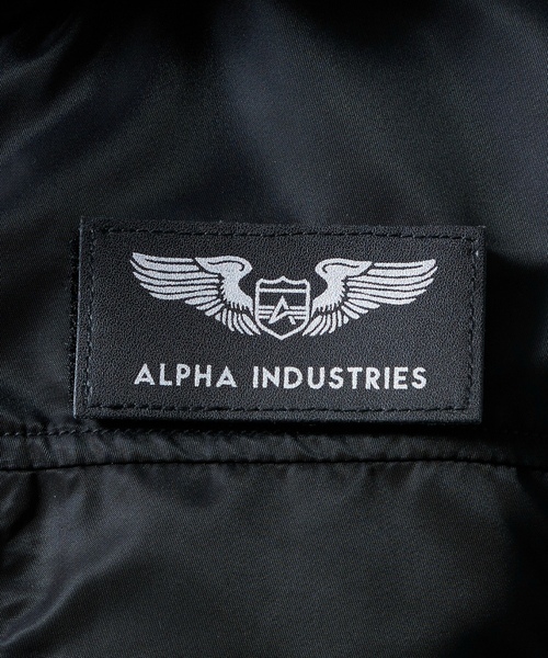 「ALPHA_」 ブルゾン SMALL グレー メンズの画像