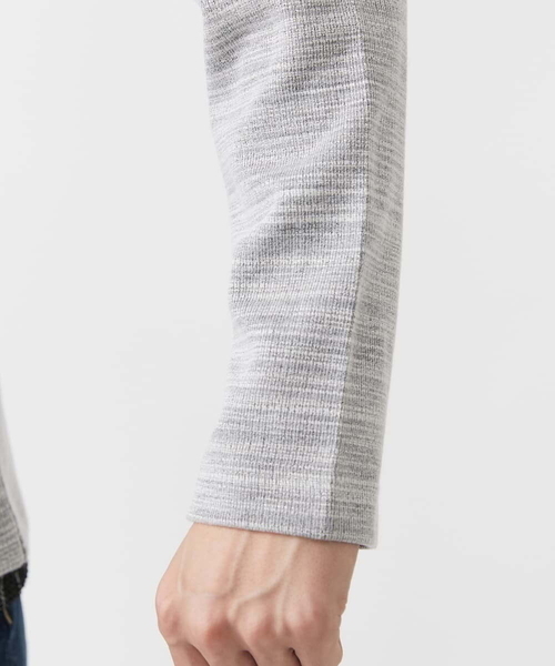 「MK MICHEL KLEIN HOMME 」 カーディガン 46 チャコールグレー メンズ_画像4