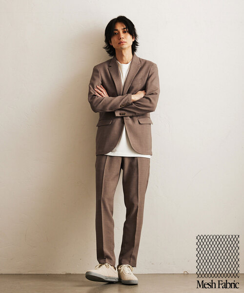 「417 EDIFICE」 セットアップ X-LARGE ベージュ メンズ