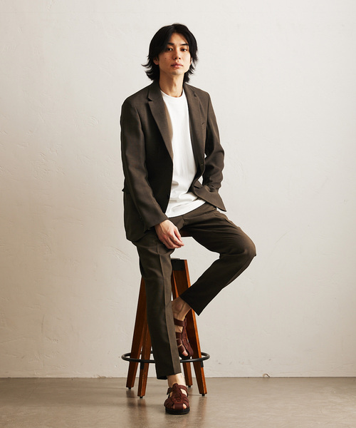 「417 EDIFICE」 セットアップ X-LARGE ベージュ メンズ_4