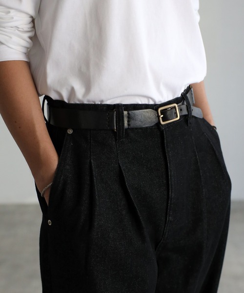 「CREARE -LINO-」 デニムパンツ S ブラック メンズ_画像2