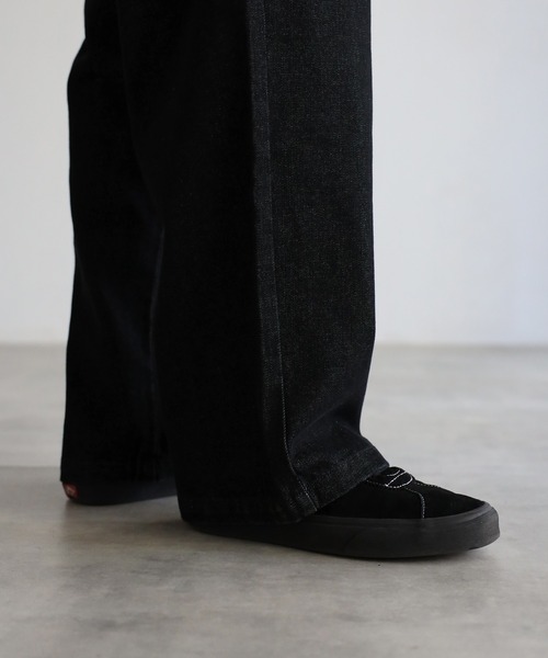 「CREARE -LINO-」 デニムパンツ S ブラック メンズ_画像4