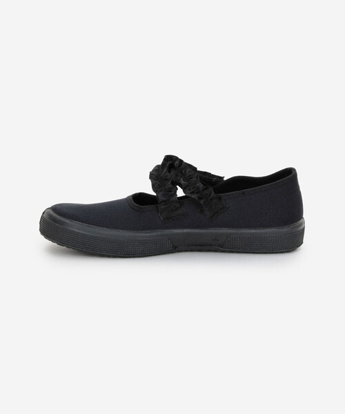 NOVESTA eunola フリル ダブルストラップ フラットシューズ 37 Bshop スニーカー eunoia × NOVESTA | TWO STRAP MARY JANE レディース