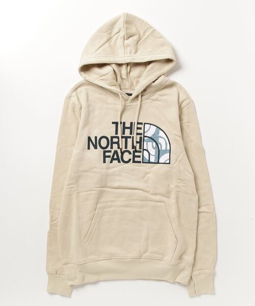 「THE NORTH FACE」 プルオーバーパーカー L ベージュ レディースの画像