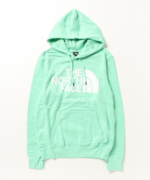 「THE NORTH FACE」 プルオーバーパーカー L ベージュ レディースの画像
