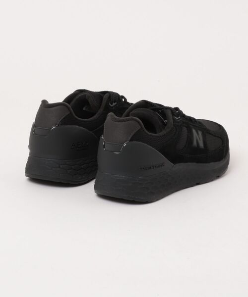 「New Balance」 ローカットスニーカー 25.0cm ブラック メンズ_画像2