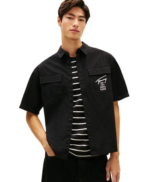 TOMMY JEANS（トミー・ジーンズ） シャツ ボクシースケーターシャツ